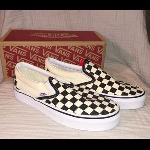 Classic Vans Checkered Slides